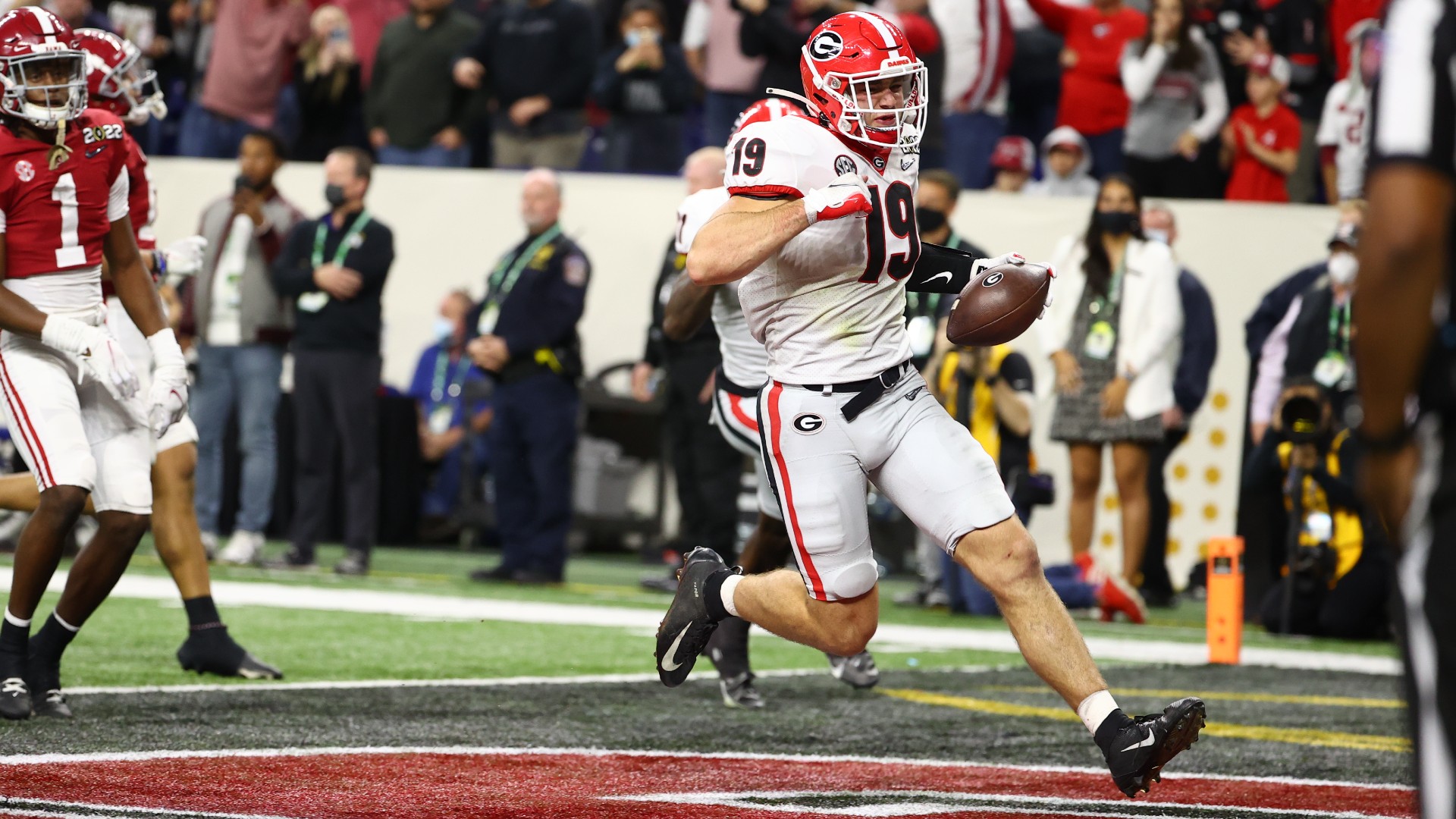 Georgia End Four Decades Of Waiting By Delivering Champion's Training To College Football Playoff Final